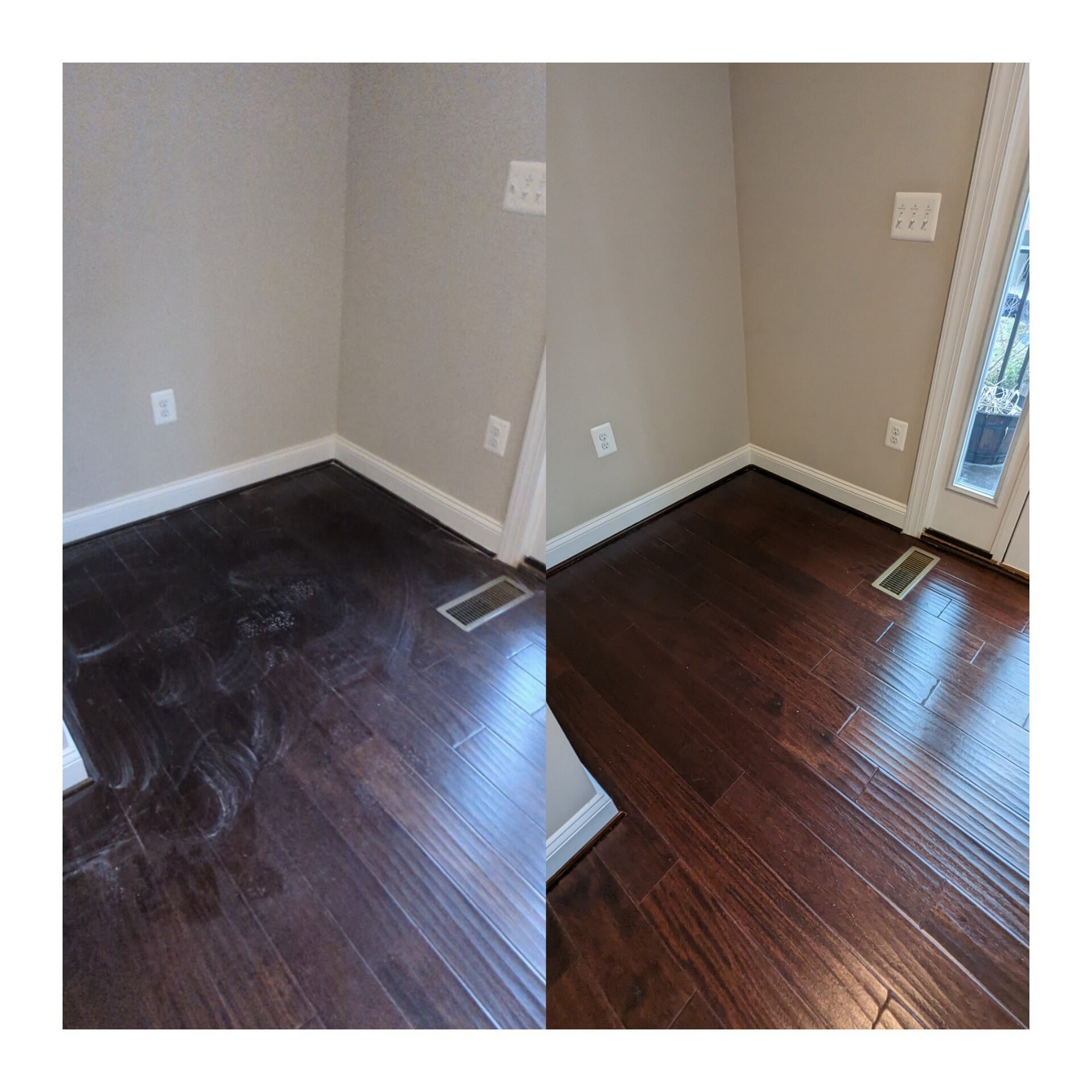 Hard-floor restoration